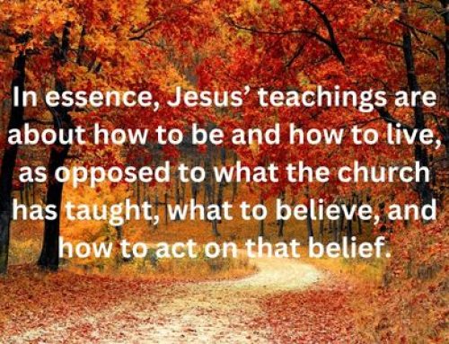 A BOGUS INTERPRETATION OF THE GOSPEL. Or, How the Church Misrepresented Jesus’ Teaching